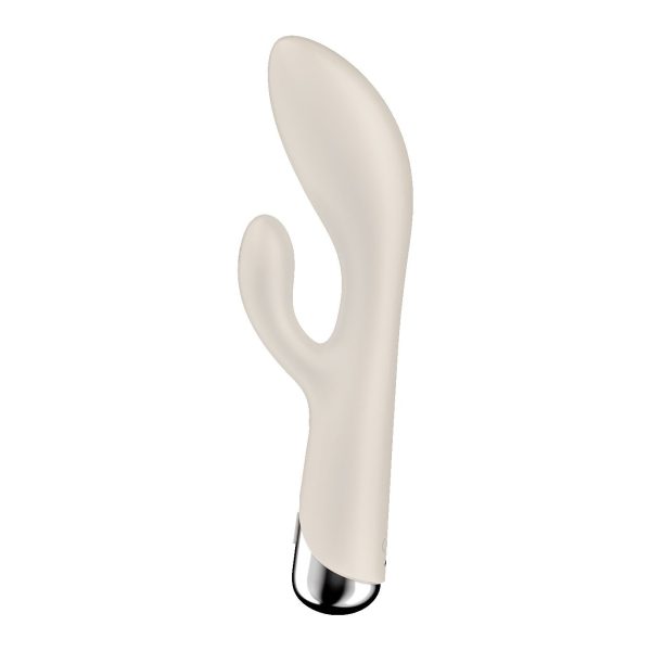 Вібратор-кролик з ротацією Satisfyer Spinning Rabbit 1 3 мотори