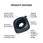 Мастурбатор Satisfyer Ring Stroker, 12 режимов вибрации, универсальный, компактный