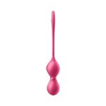 Вагинальные смарт-шарики с вибрацией Satisfyer Love Birds 2 Connect App 86 г, пульт ДУ