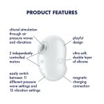 Вакуумний кліторальний стимулятор з вібрацією Satisfyer Cutie Ghost