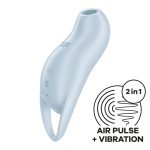 Вакуумный клиторальный стимулятор с вибрацией Satisfyer Pocket Pro 1