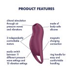 Вакуумний кліторальний стимулятор з вібрацією Satisfyer Pocket Pro 1