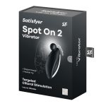 Вибратор для наружной стимуляции Satisfyer Spot On 2 очень мощный, гибкий отросток