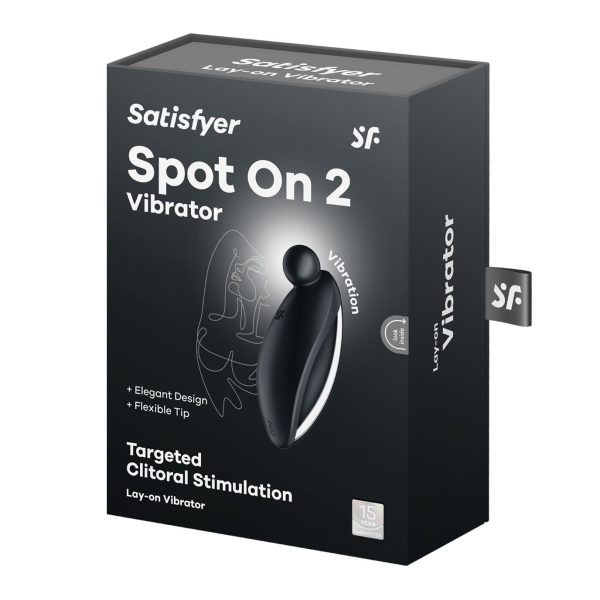 Вибратор для наружной стимуляции Satisfyer Spot On 2 очень мощный, гибкий отросток