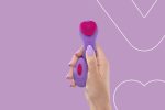 Вібратор у трусики FairyGasm HeartGem на магніті, пульт ДК