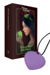 Мини-вибратор «Сердечко» FairyGasm PleasureStone 9 режимов, на шнурке