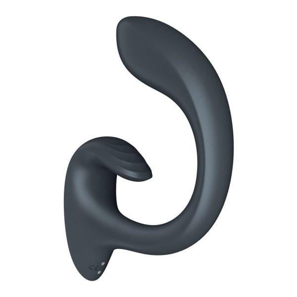 Вагинально-клиторальный вибратор Satisfyer G for Goddess 1 Dark 2 мотора