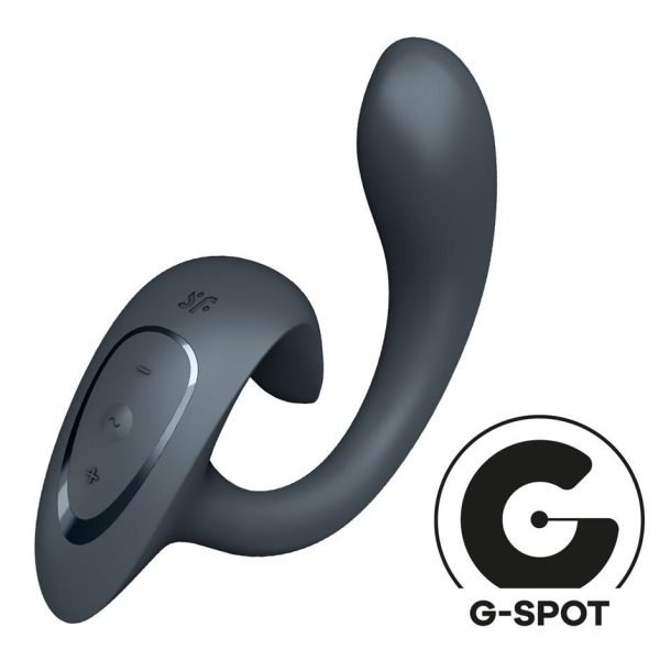 Вагинально-клиторальный вибратор Satisfyer G for Goddess 1 Dark 2 мотора