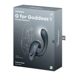 Вагинально-клиторальный вибратор Satisfyer G for Goddess 1 Dark 2 мотора