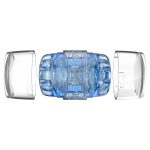 Мастурбатор Fleshlight Quickshot Turbo Ice, компактний, чудово для пар і мінету