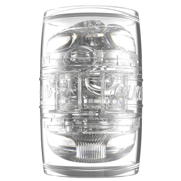 Двусторонний мастурбатор Fleshlight Quickshot Autumn Falls, компактный, со слепка вульвы и ануса