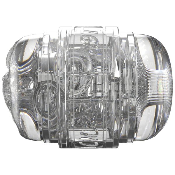 Двусторонний мастурбатор Fleshlight Quickshot Autumn Falls, компактный, со слепка вульвы и ануса