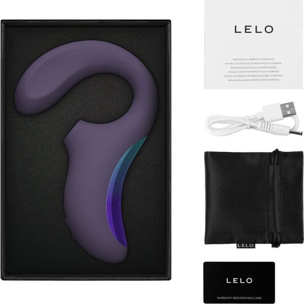 Кліторально-вагінальний звуковий стимулятор LELO Enigma WAVE Cyber 3 типи стимуляції