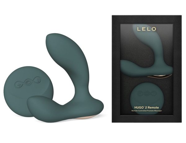 Массажер простаты LELO Hugo 2 Remote 2 мотора, очень мощный, пульт ДУ