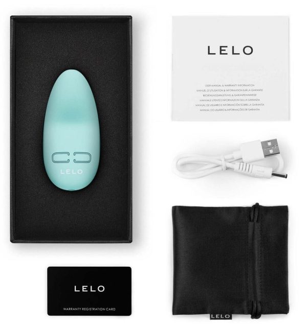 Мини-вибратор для клитора LELO Lily 3 Polar 10 режимов, очень мощный