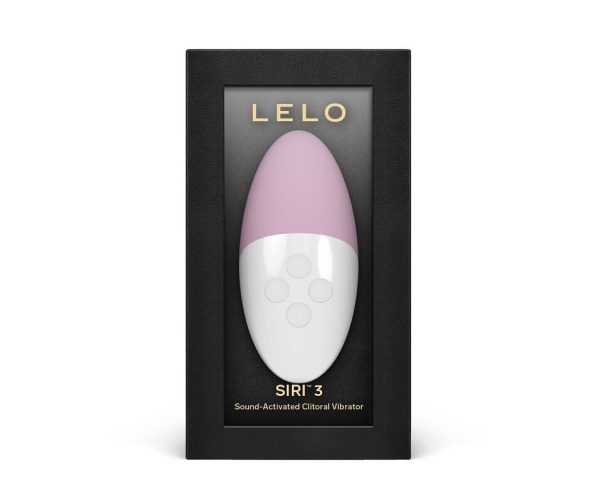 Музыкальный вибратор для клитора LELO SIRI 3 Soft вибрации в ритме звуков без смартфона