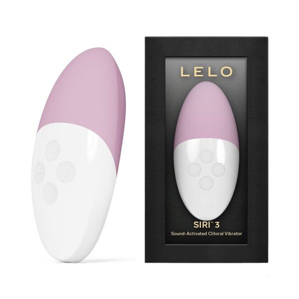 Музыкальный вибратор для клитора LELO SIRI 3 Soft вибрации в ритме звуков без смартфона