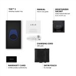 Ерекційне кільце з вібрацією LELO Tor 3 Base керування зі смартфона