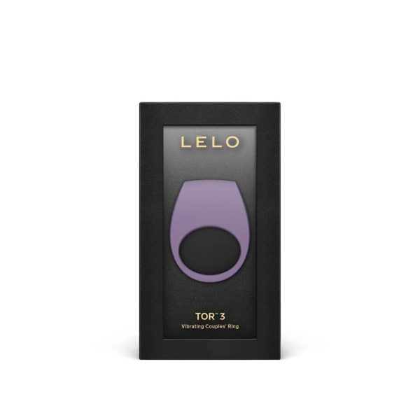 Ерекційне кільце з вібрацією LELO Tor 3 Dusk, керування зі смартфона
