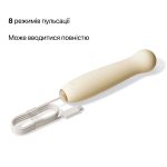 Пульсатор Zalo – AVA Attachment Ivory для смарт-вибромассажера Zalo – AVA