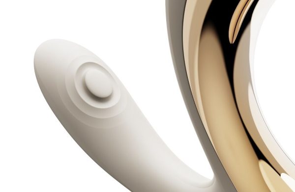 Вибратор-пульсатор с вакуумной насадкой Zalo – Talis G-Spot PulseWave Vibrator Ivory