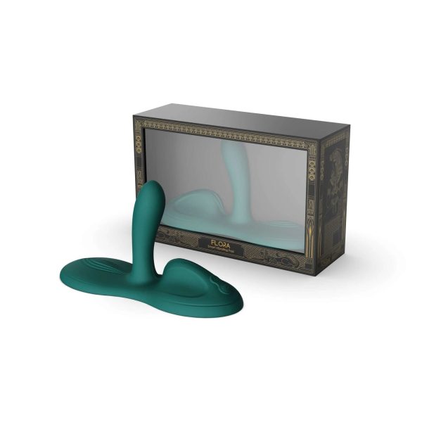 Sit-on-top смарт-вибратор Zalo – Flora Smart Vibrating Pad 9 моторов
