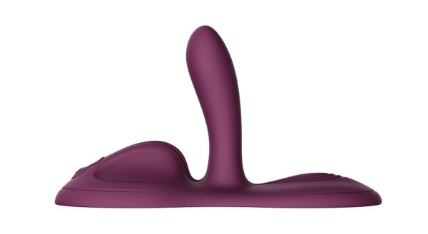 Sit-on-top смарт-вібратор Zalo – Flora Smart Vibrating Pad Velvet 9 моторів