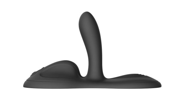 Sit-on-top смарт-вібратор Zalo – Flora Smart Vibrating Pad Obsidian 9 моторів