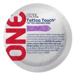 Набор презервативов ONE Tattoo Touch, 100 шт, с рельефом в виде тату, 3 разновидности, упаковка-тубус