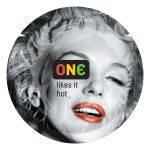 Набор презервативов ONE Color Sensations, 100 шт, цветные, 10 цветов, со смазкой, упаковка-тубус