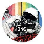 Набор презервативов ONE Classic Select Artist Collection, 100 шт, со смазкой, упаковка-тубус