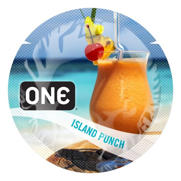 Набор ароматизированных презервативов ONE FlavorWaves, 100 шт, 6 ароматов, 6 цветов, упаковка-тубус