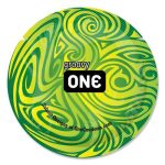 Презерватив ONE Glowing Pleasures, 1 шт, светится в темноте, со смазкой