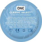 Презерватив ONE Classic Select MSM Collection, 1 шт, гладенький, зі змазкою, дизайнерське паковання