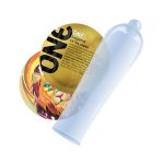 Презерватив ONE Legend 1 шт, увеличенный размер, расширение на конце, со смазкой