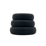 Набор эрекционных колец Alive Sensual Pleasure Rings, 3 размера, черные, очень эластичные