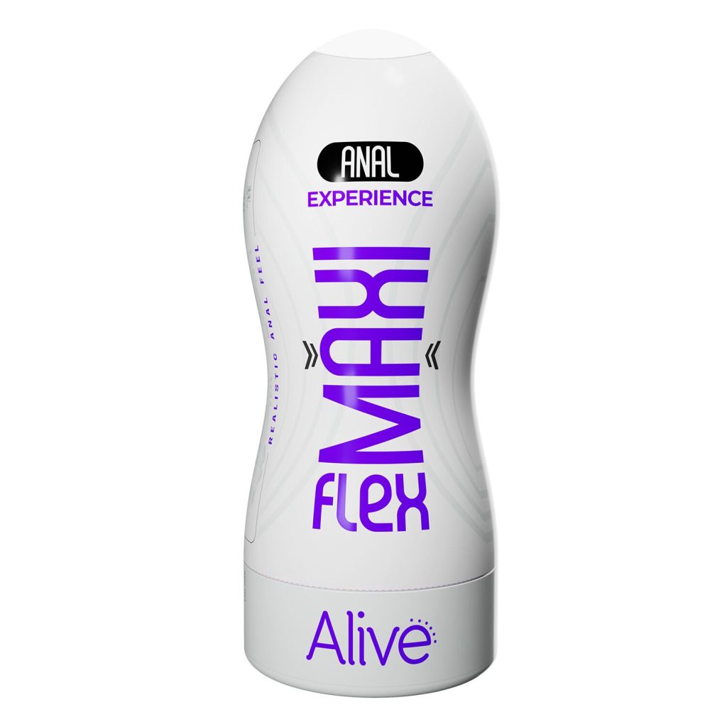 Мастурбатор-анус Alive Maxi Flex Anal, реалістичний вхід, рельєфний канал