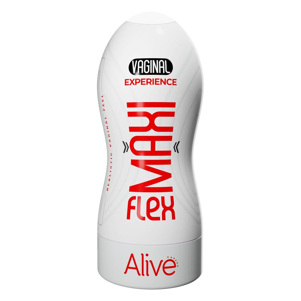 Мастурбатор-вагіна Alive Maxi Flex Vaginal, реалістичний вхід, рельєфний канал