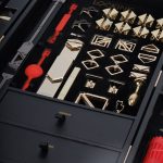 БДСМ-набор LOCKINK All-in-1 BDSM Play Kit, черный, кожа с тиснением, предметы для бондажа, шибари, ваксплея