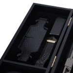 БДСМ-набор LOCKINK All-in-1 BDSM Play Kit, черный, кожа с тиснением, предметы для бондажа, шибари, ваксплея
