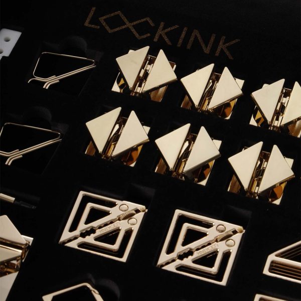 БДСМ-набор LOCKINK All-in-1 BDSM Play Kit, черный, ремни, маска, кляпы, анальные пробки, свечи