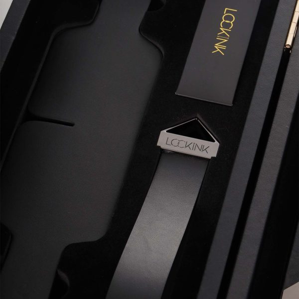 БДСМ-набор LOCKINK All-in-1 BDSM Play Kit, черный, ремни, маска, кляпы, анальные пробки, свечи