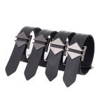 БДСМ-набор LOCKINK Bondage & Restraint Set, черный, натуральная кожа, фиксаторы, маска, кляп