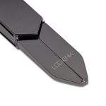 БДСМ-набор LOCKINK Teasing & Impact-Play Set, черный, маска, кляп, зажимы для сосков, тиклер, шлепалка