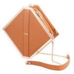 Сумка для секс-игрушек LOCKINK Mysterious Square Kink Bag, коричневая, набор для бондажа в комплекте