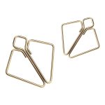 SX0844 Затискачі для сосків з важкою підвіскою LOCKINK Nipple Clamps with Heavy Pendant, золотисті