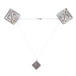 Зажимы для сосков с легкой подвеской LOCKINK Adjustable Nipple Clamps with Light Pendant