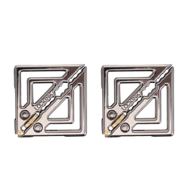 Зажимы для сосков с легкой подвеской LOCKINK Adjustable Nipple Clamps with Light Pendant