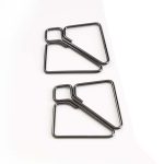 Зажимы для сосков LOCKINK Minimalism Nipple Clamps, серебристые
