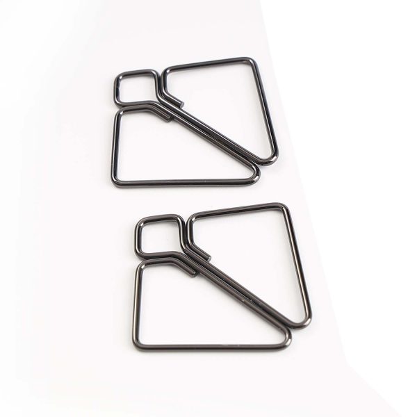 Зажимы для сосков LOCKINK Minimalism Nipple Clamps, серебристые